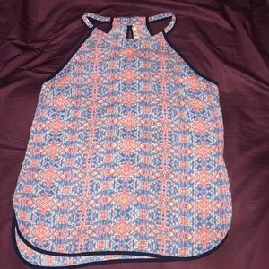 Skies Are Blue high neck tank